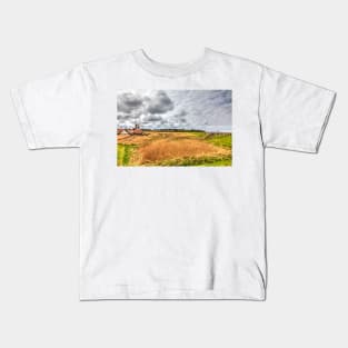 Norfolk Windmill Landscape Kids T-Shirt